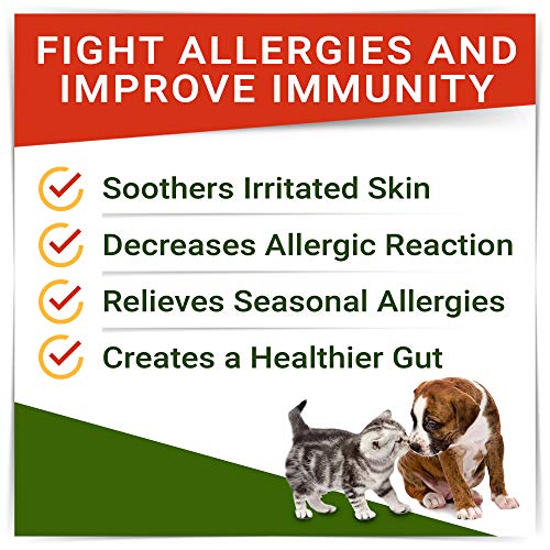 GOODGROWLIES Allergy Relief Drops for Cats and Dogs NonGMO w