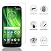 MP-MALL [3-PACK] Screen Protector For Motorola Moto G6 Play [Tempered Glass] [Case Friendly