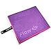 Flow Microfiber Quick Dry Swim Towel - Pool Towels for Competitive Swimming and Other Water Sports with Medium and Large Options Available (Purple, Medium (47” x 20”))