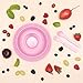 Bobo&Boo Bamboo 5 Piece Children’s Dinnerware, Blossom Pink, Non Toxic & Eco Friendly Kids Mealtime Set for Healthy Infant Feeding, Great Gift for Baby Showers, Birthdays & Preschool Graduations