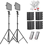 Aputure HR672W CRI 95+ LED Video Light Photo Studio Panel Video LightCamera Studio Lighting kit