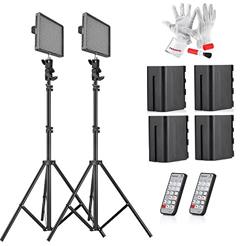 Aputure HR672W CRI 95+ LED Video Light Photo Studio Panel Video LightCamera Studio Lighting kit
