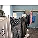 YYST Tri-Corded Travel Clothesline for Hotel Travel, Camping + Laundry Room, No Pins Needed, Small Enough and Lightweight to Store in Laundry Basket, Backpack W/Adjustable Loops (1)