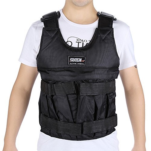 Weighted Vest, Adjustable Strength Training Vest Weightloading Sand