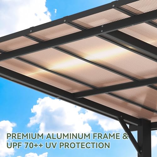 Aoxun 14x10 Freestanding Aluminum Gazebo with Hard Top Roof, UV & Waterproof image 21