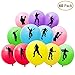 DMight Birthday Party Supplies for Game Fans, 60 Pcs Latex Balloons Party Favors, Double-side Design (Dance Moves)
