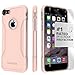 iPhone 7 Case, (Rose Gold) SaharaCase Protective Kit Bundle with [ZeroDamage Tempered Glass Screen Protector] Rugged Protection Anti-Slip Grip [Shockproof Bumper] Slim Fit - Rose Gold
