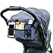Etre Jeune Car Seat Organizer,Auto Seat Back Organizer Multi-Pocket Travel Storage Bag,Insulated Thermal Car Seat Back Drinks Holder with Mesh Pockets