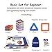 CONDIKS Magnetic Blocks 30Pcs Magnetic Building Blocks Set, Magnetic Tiles, Magnetic Toys Magnets for Kids or Toddlers, STEM Educational Construction Toys for Kids Girls Boys Age 2 3 4 5 6 7 Year Old