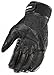 Joe Rocket Speedway Men's Motorcycle Riding Gloves (Black/Black, X-Large)