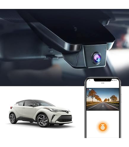 Amazon.com: Fitcamx 4K Dash Cam Suitable for Toyota C-HR 2017 2018