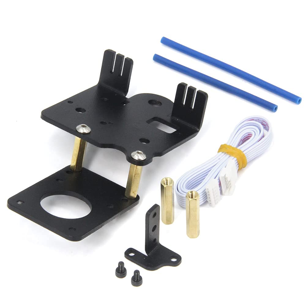 Zeberoxyz Upgrade Direct Drive Extruder Support Plate Compatible with Dual and Single Gear,Easy Print Flexible Filament for Ender 3 V2 Ender 3series CR-10series 3D Printer(Upgrade Direct Plate)