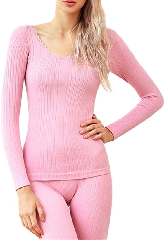 Warm Thermal Underwear for Women Sexy Seamless Winter Thermal Underwear