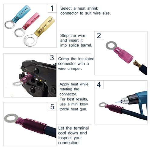 540 PCS Wirefy Heat Shrink Wire Connectors - Electrical