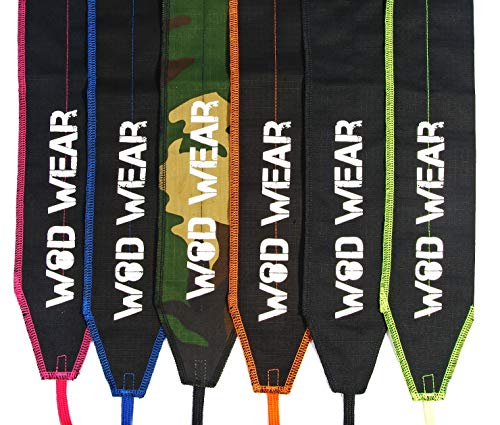 WOD Wear Wrist Wraps Strength Wraps for Powerlifting, Bodybuilding, Cross Training, Olympic Weightlifting, Yoga Wrist Supports for Weight Training