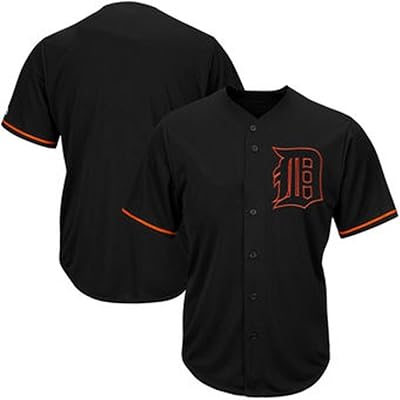 Detroit Tigers MLB Men's Majestic Black Fashion Kuwait Ubuy