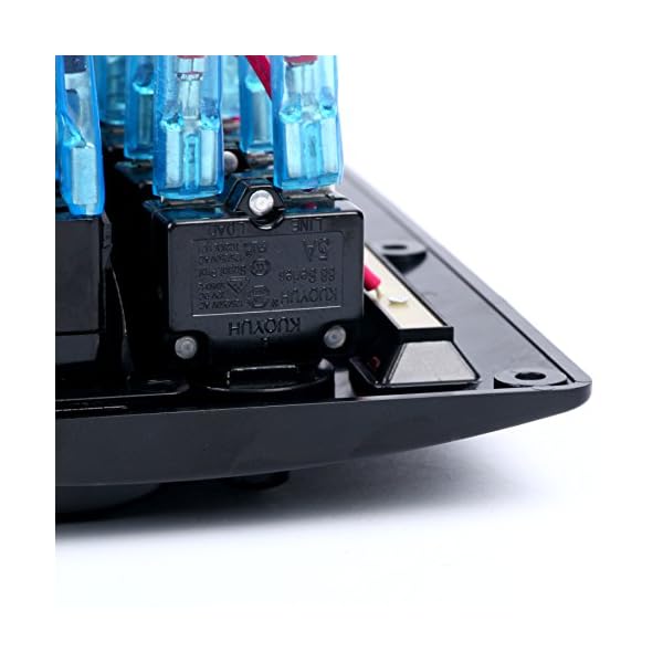 Amarine-made-6-Gang-Red-LED-Indicators-Rocker-Circuit-Breaker-Waterproof-Marine-Boat-Rv-Switch-Panel-PN-CB6-R