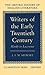 Writers of the Early Twentieth Century: Hardy to Lawrence (Oxford History of English Literature)