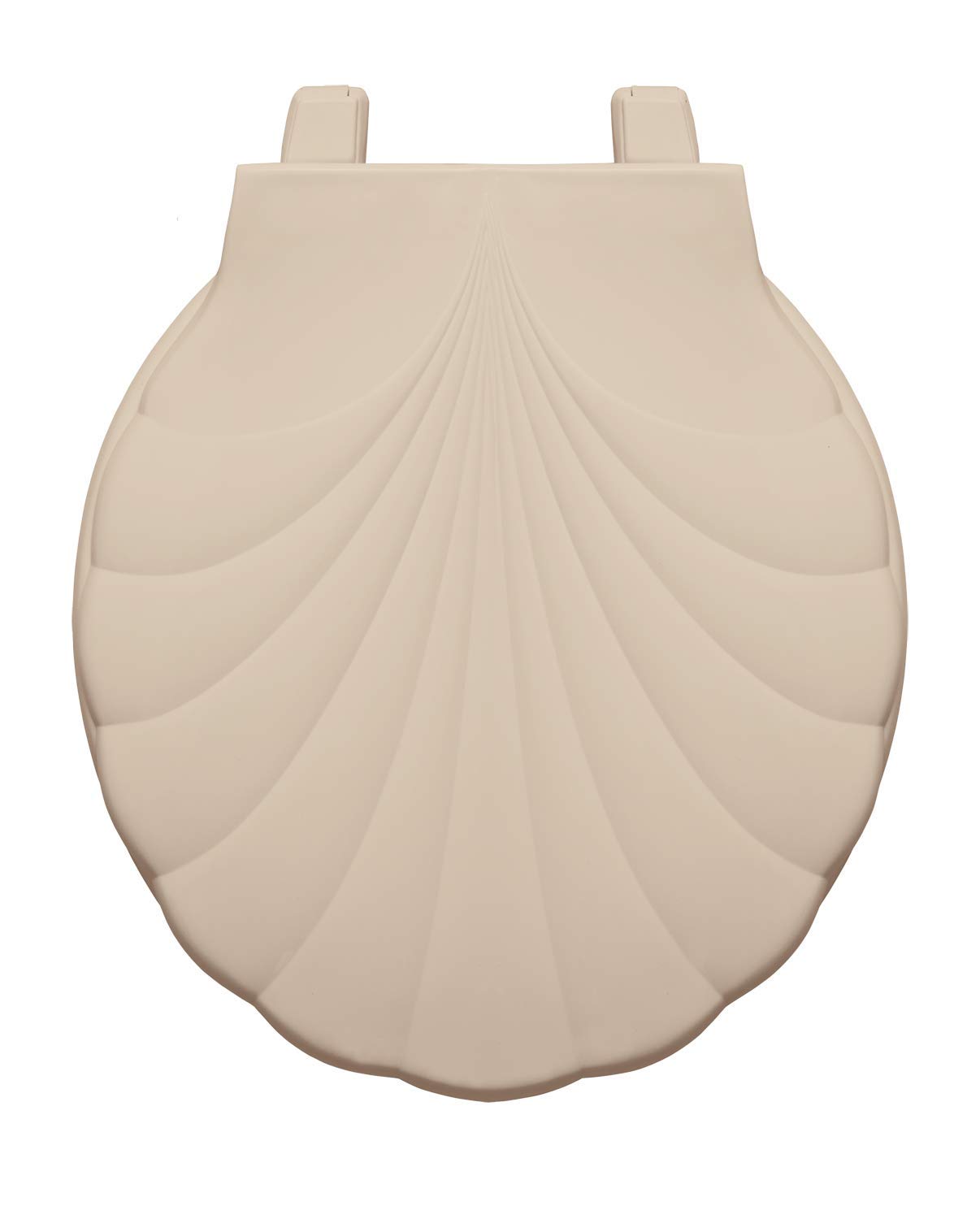 Centoco HP30SLC106 Sea Shell Design Round Plastic Toilet Seat with