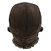 LETHMIK Winter Faux Fur Hunting Hat Unisex Trapper Russian Aviator Trooper Hat Cracking Brown Regular size 7 1/4 - 7 5/8 22 3/4 - 24 IN