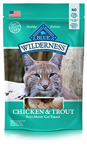 Blue Wilderness Chicken and Trout Cat Treats - 2 oz.