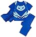 Little Boys' Catboy 2-Piece Uniform Set with Cape, Power Blue, 6