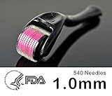 Dermapeel Skin Care Titanium Microneedle 540 Micro Needles Derma Roller Needle-bt6