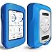 TUSITA Case for Garmin Edge Explore 820 - Silicone Protective Cover - GPS Bike Computer Accessories (Blue)