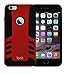 iPhone 6 Plus Case, Ionic HYBRID Apple iPhone 6 Plus 5.5 Case 2014 Smartphone (AT&T, T-Mobile, Sprint, Verizon) (Red/Black)