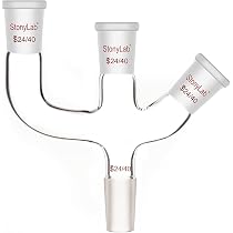 Adaptateur De Filtration Sous Vide En Verre Borosilicaté - Joint Conique 24/40 - Compatible StonyLab