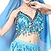 Wuchieal Sequin Halter Bra Top Salsa Belly Dance Boho Festival Clubbing Tribal Bra BH Top