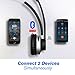 Mpow HC3 Bluetooth Headphones, Dual-Mic Noise Reduction, 13Hr Playtime Trucker Bluetooth Headset w/Wired Mode, Cell Phone Headset, Car Bluetooth Headphone with Microphone for Driver/Skype/Call Center