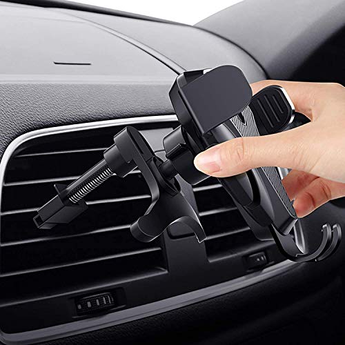 Air Vent Phone Mount for Car, DWH Car Phone Holder Mount Compatible with 12/12mini/11Pro/Xs/Xr/X/8/8P/7/7P/6/6P/Note S8/S9/S10/LG/Pixel 3 XL & All Phones