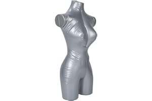 Female Inflatable Mannequins Model Upper Body Clothing Window Display Rack for Clothing Display Mannequins