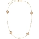 Tory Burch Women's Forget Me Not Pearl Necklace