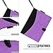 FYY [Leather Case] with [Apple Pencil Holder] for Apple iPad Pro 12.9 Both 2017/2015, Flip Folio Stand Protective Case with [Auto Sleep Wake Function], Multiple Stand Angles, Card Slots Purple