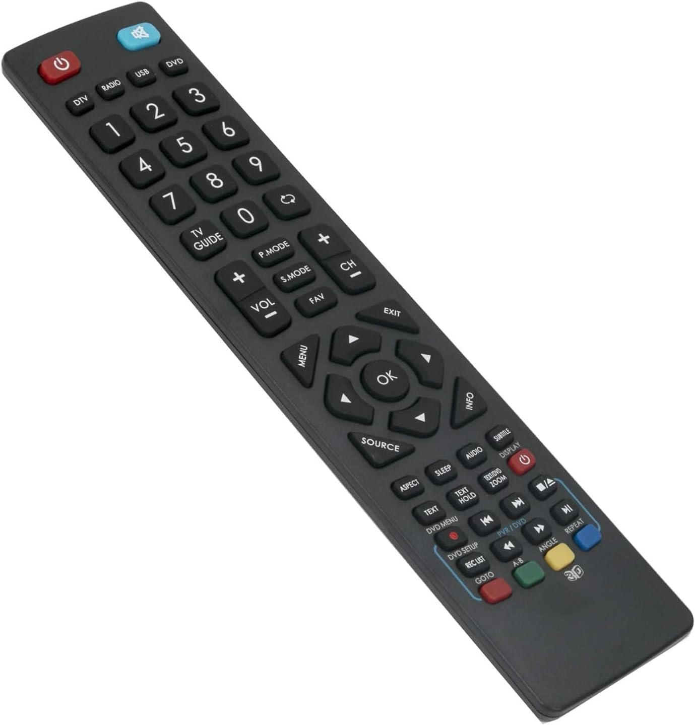 SHW/RMC/0103 IR Remote Control Replacement - VINABTY Remote Control fit for SHWRMC0103 TV LC-40CFE5200E LC-22CFE4000ES LC-40FG3341K LC-24CHF4011E LC-49CFE5001E LC-48CFE4041K LC24CHE4012E LC50CFE5101K
