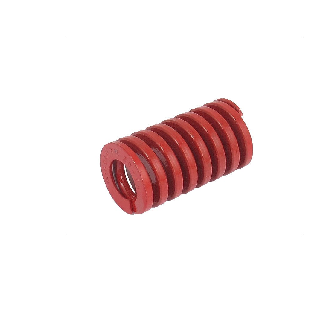 sourcingmap 20mmx35mm Chromium Alloy Steel Medium Load Die Spring Red