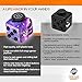 FidgyFidge Fidget Cube Anti-Stress Cube, Anxiety Toy, ADHD Fidget Toy for Better Focus and Stress Relief (Galaxy, Multi-Colored)