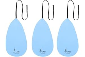 SAUYRASY 3Pcs Clarinet Swab Cloth, Flute Cleaning Cloth for Inside Tube, Clarinet Swab Cloth, A-Shaped Design Cleaning Kit Cloth for Piccolo Flute, Sax Saxophone, Musical Instruments