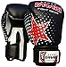 Farai Kids Boxing Gloves 6-oz Kickboxing Muay Thai Training MMA Sparring Gloves, Best Gloves for Training on Punching Bag, Focus Pads Practice (Black, 6-oz)