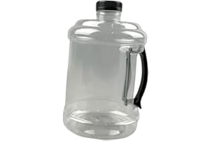SM SunniMix Reusable Water Bottle with Screw Cap 1.5L Leakproof Multifunctional Water Jug, Bucket for Sports Hiking Kitchen O