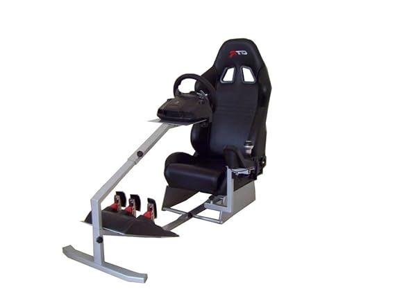 GTR Rennsimulator Touring, mit Echtem Rennsitz, Gaming-Stuhl mit Schalthebel-Halterung