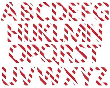 Graphical Warehouse Alphabet Z Red White Floor Sticker 4