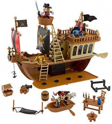 mickey mouse pirate ship playset