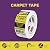 ATack Carpet Tape for Area Rugs and Carpets, Removable, 2 Inches x 20 Yards, Ideal for Stair Treads, Rugs, Carpets Over Carpets or Delicate Hardwood Floors