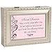 Cottage Garden Sweet Sixteen Champagne Silver Rope Trim Music Box Plays You Light Up My Life