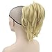 Oubeca Claw Thick Wavy Curly Pony Tail Short Layered Ponytail Clip In Hair Extensions