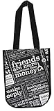 Lululemon Black Manifesto Small Reusable Tote Carryall Gym Bag