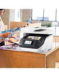 Impresora de fotos HP Officejet Pro 8720 Wireless Todo en uno con impresión móvil (k7s42 a), Blanco